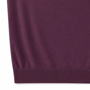 ★定価49,350円・新品未使用★ジョンスメドレー HARCOURT ハーコート エクストラファインメリノ モックネックニット フィグ Mサイズ