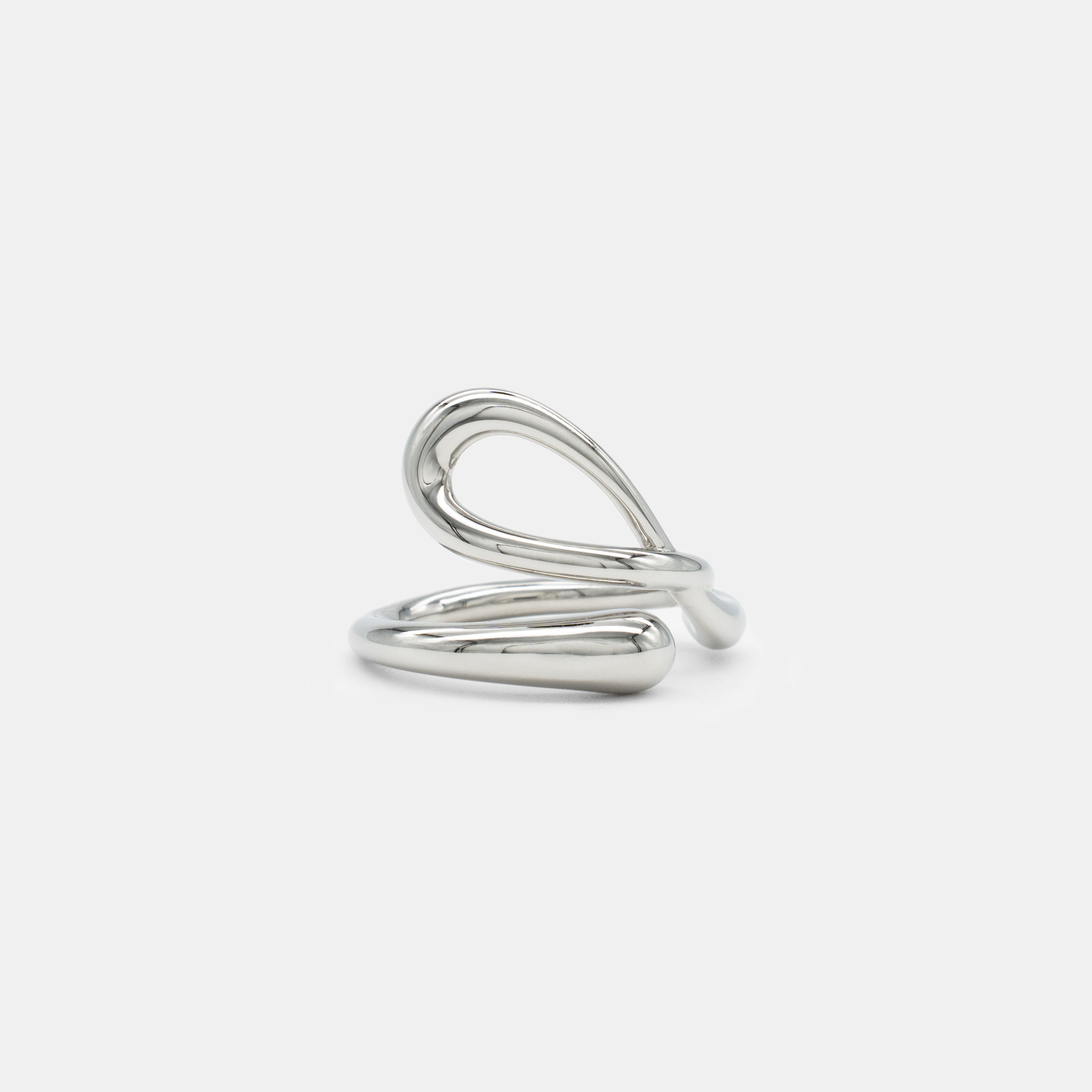 13lue リング doublering、irregular knot ring irregular knot ring | 13lue
