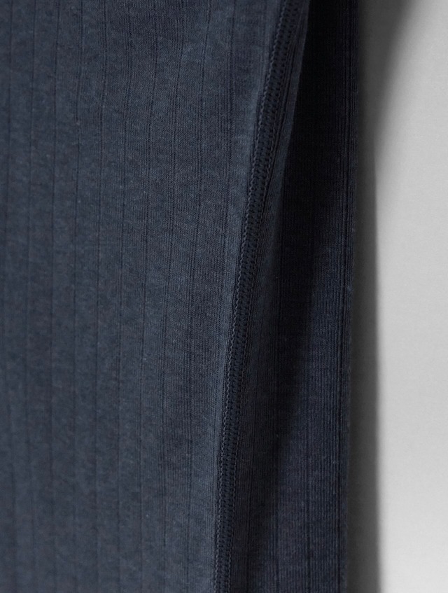 (予約) taffeta / Wool ribbed tee 4color