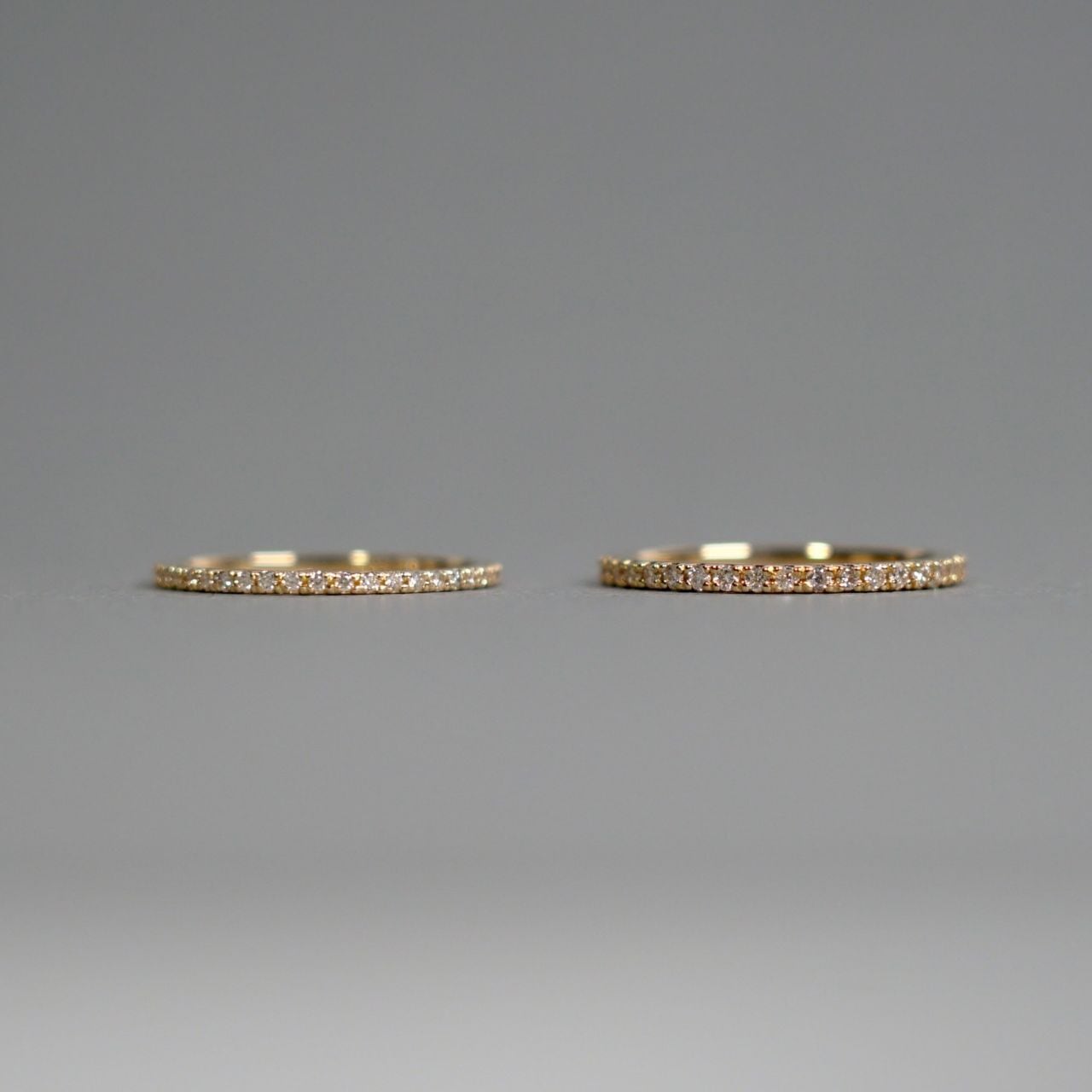 K18 ダイヤモンド フルエタニティリング M | ETmam（エトマ