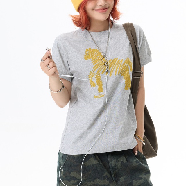 art horse short-sleeve tee　アートホース半袖ティー　J2051