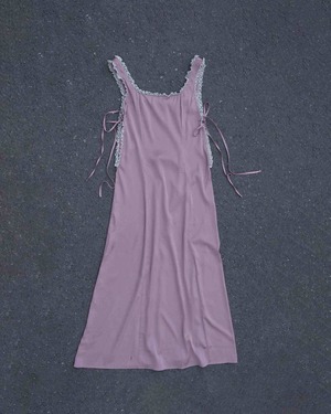 4/7発送 [flétta] flétta Lace Side Ribbon Dress_2 Colors 正規品 韓国ブランド 韓国通販 韓国代行 韓国ファッション  fletta フレタ フレッタ 日本 店舗