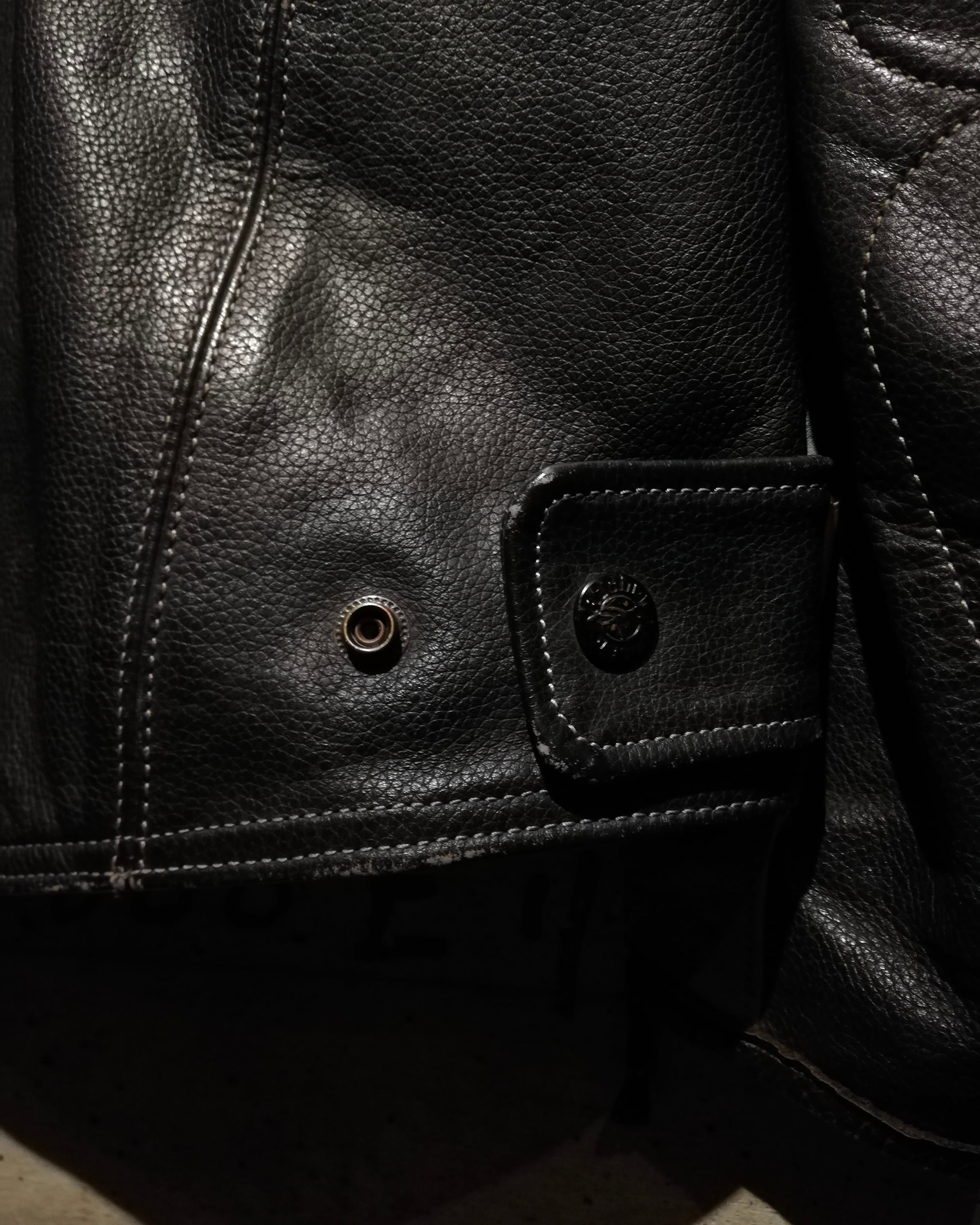 Caka】“Alpinestars” Various Gimmick Racing Leather Jacket | Caka