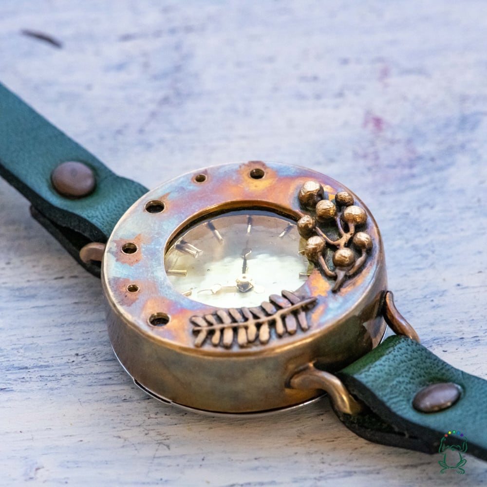 ミモザの花咲く頃腕時計M | カエルの時計屋さん