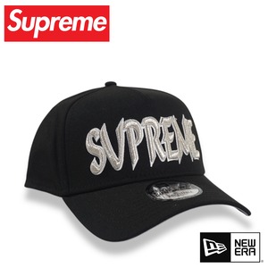 Supreme × NewEra Sharp Spellout Adjustable Cap 9Forty
