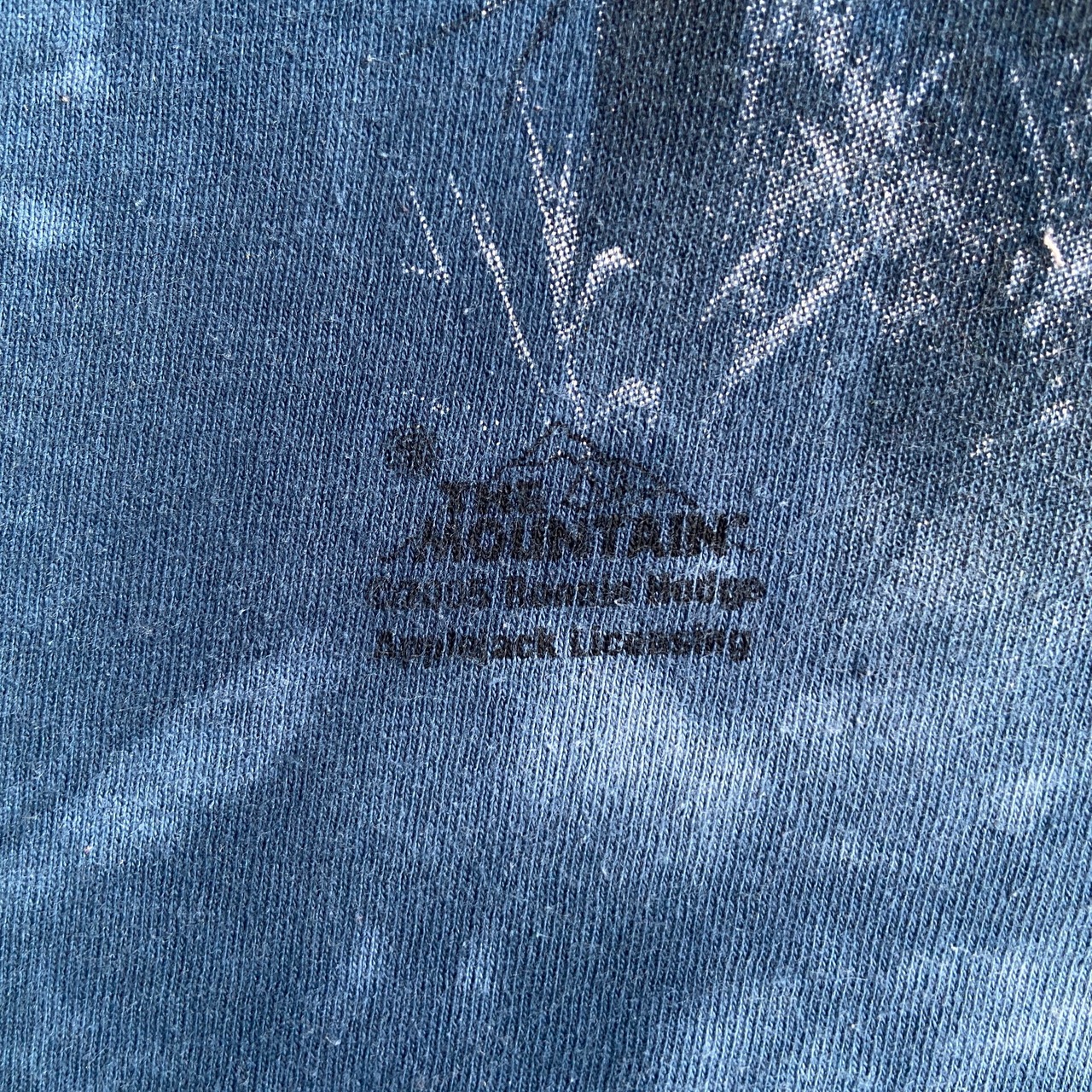 00年代 THE MOUNTAIN 鹿 タイダイ 動物 アニマルTシャツ メンズXL 古着 