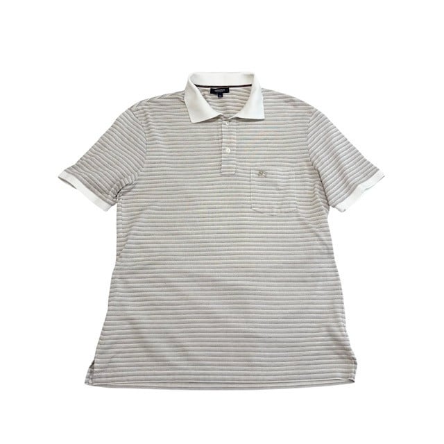 古着 バーバリーゴルフ BURBERRY GOLF ハーフジップ ポロシャツ