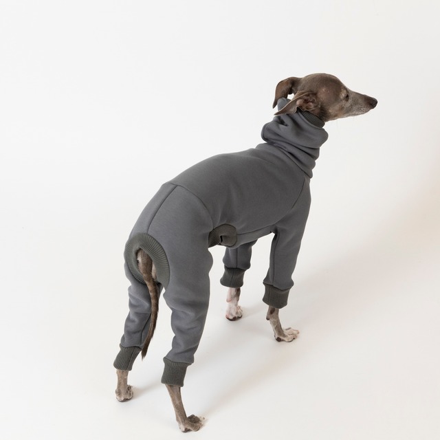 シルキーボンバーヒートロンパース　gray / イタグレ服