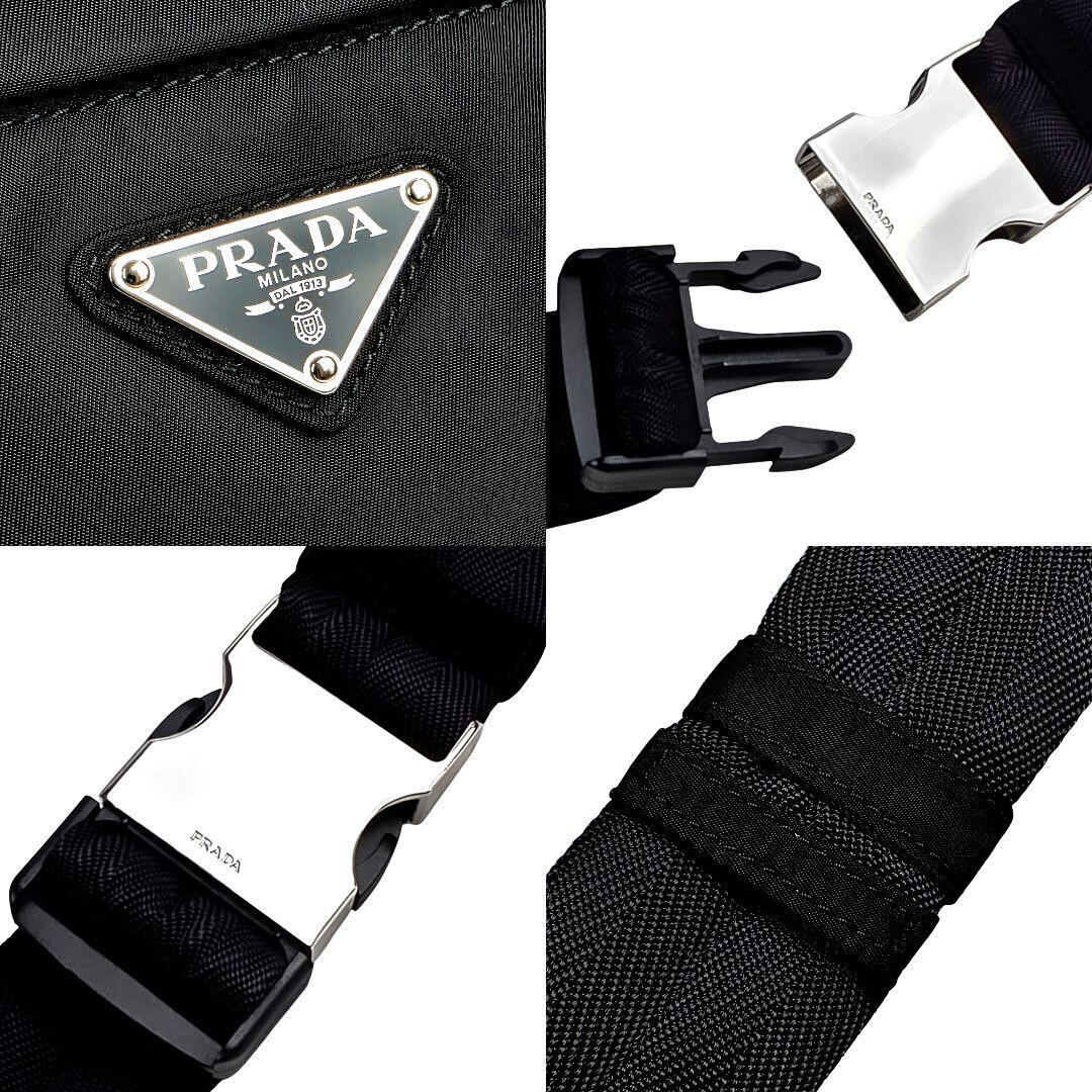 極美品 プラダ PRADA テスート ベルトバッグ ボディバッグ ウエスト