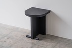 Semicircle stool (Black)