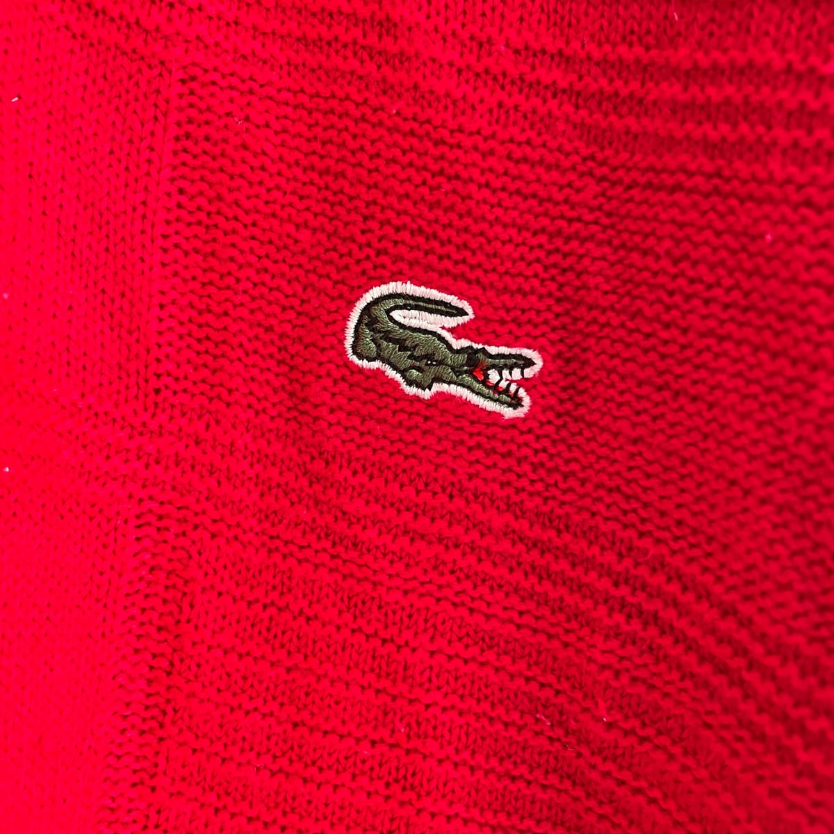 LACOSTE ラコステ ビッグシルエット ゆるだぼ Lサイズ ニット セーター