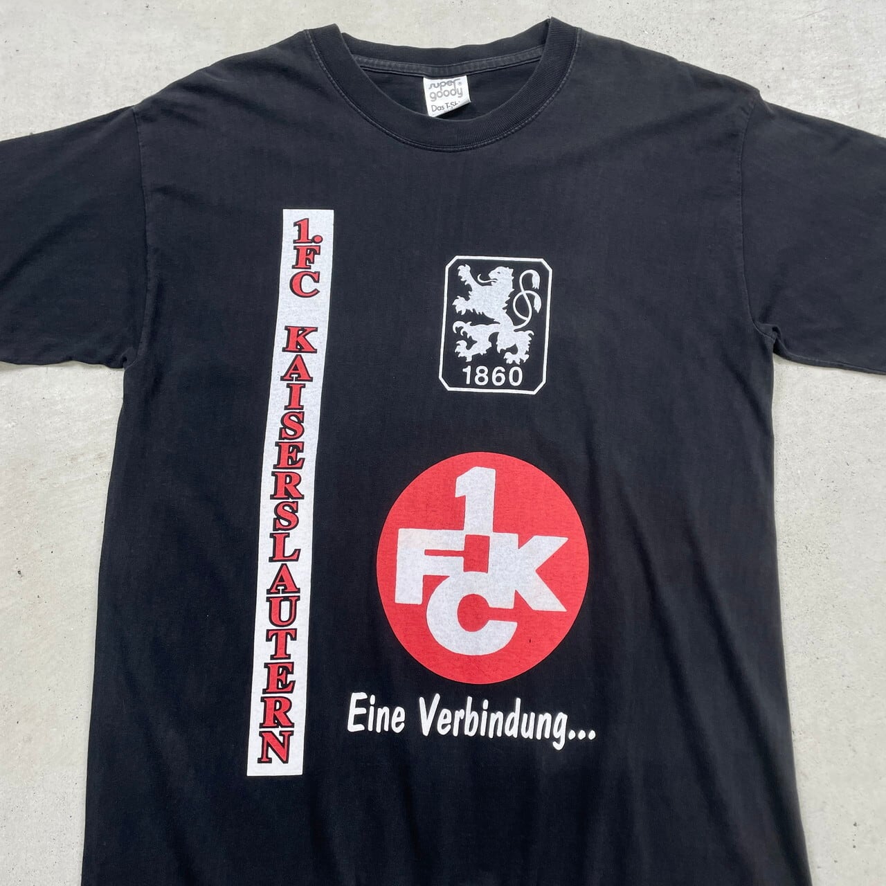 フランス代表　ヴィンテージ Tシャツ 古着 80s USA製 Champion 「BOSTON」 3段 カレッジ 染込み