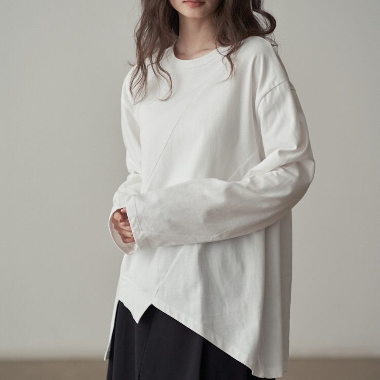 long sleeve round neck bottom shirt