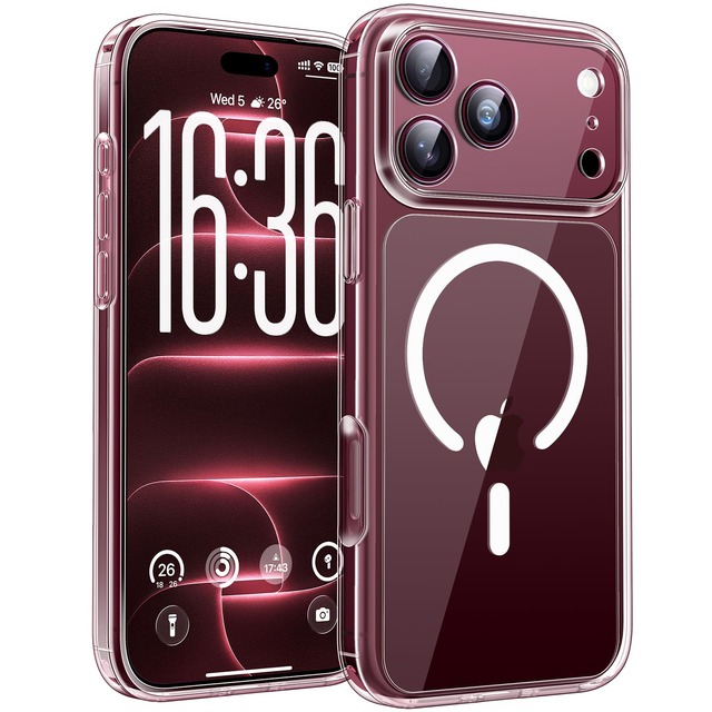 【15FT耐衝撃&カメラ保護】TOCOL iPhone 18 Pro 用 ケース Qi2 Magsafe対応 ワイヤレス高速充電
