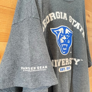 【GILDAN】カレッジ ジョージア州立大学 GEORGIA STATE UNIVERSITY Tシャツ アーチロゴ 2XL ビッグサイズ US古着