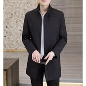 フロントジップアップ ロングコート af0134