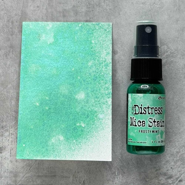 Tim Holtz　ディストレスマイカステイン（Frosty Mint）　Distress Mica Stain TSH87250【Tim Holtz（ティムホルツ）-Ranger】[TH-226co]