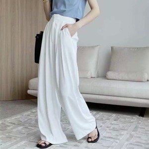 ハイウエストドレープワイドパンツ　A0506