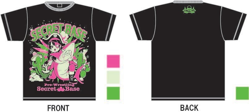SECRET BASE『コブラツイスト』Tシャツ | プロレスリングSECRET BASE