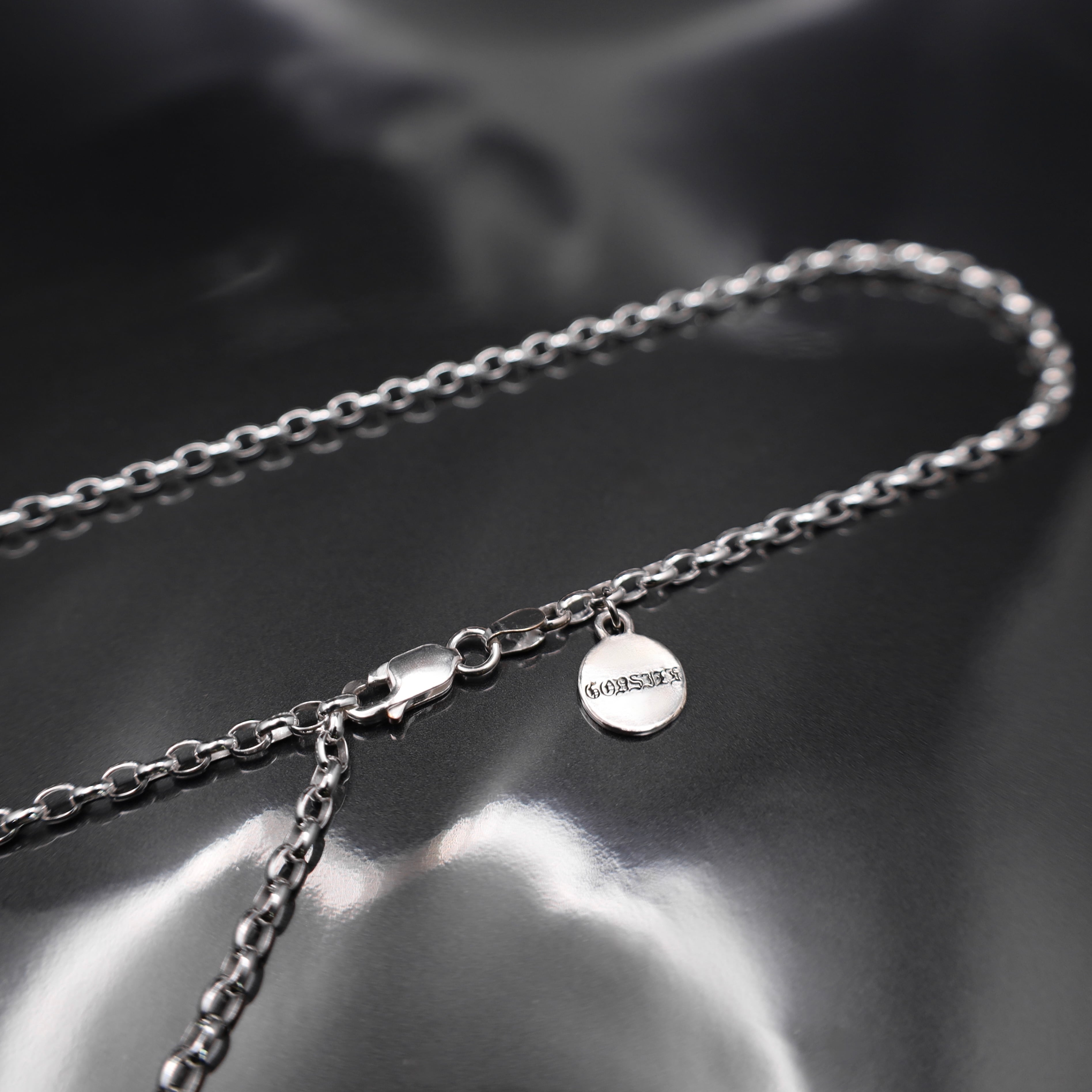 F605／ホース バングル E460／ハートネックレス THORNY HEART #1 NECKLACE with GODSIZE® I.D. TAG / ソーニーハート#1