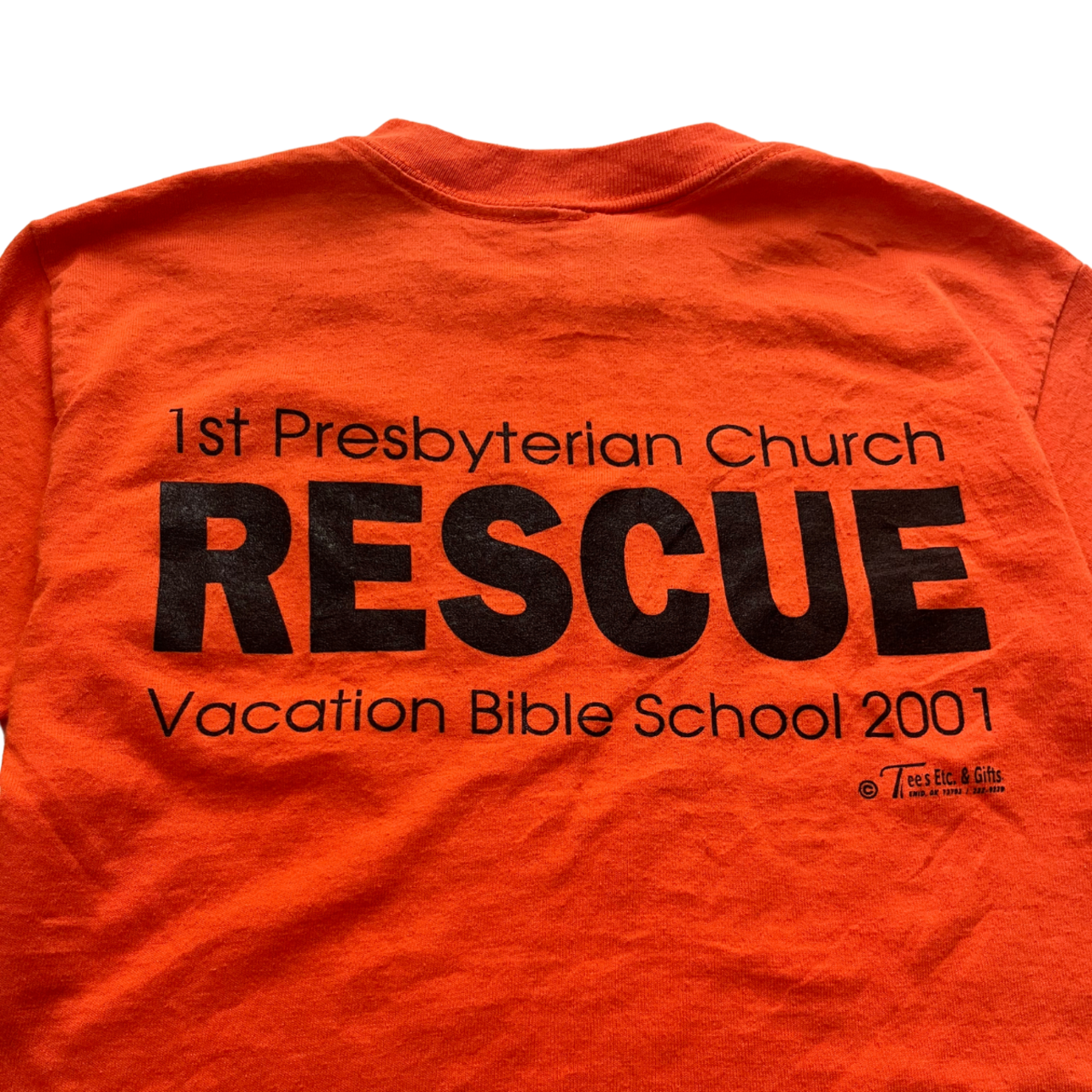 ＜VINTAGE＞Kids 1st Presbyterian Church RESCUE T-Shirt｜キッズ ヴィンテージTシャツ - 3