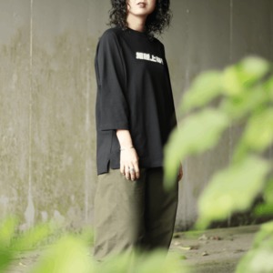 雑種上等！7分袖TEE