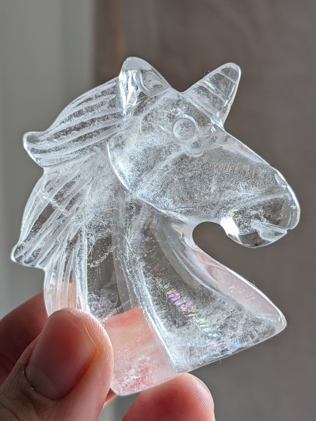 Iris Quartz アイリスクォーツ  ⭓ ユニコーン Unicorn ⭔ CARVING