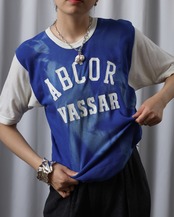 1970-80's Abcor Vassar / Athletic Tee