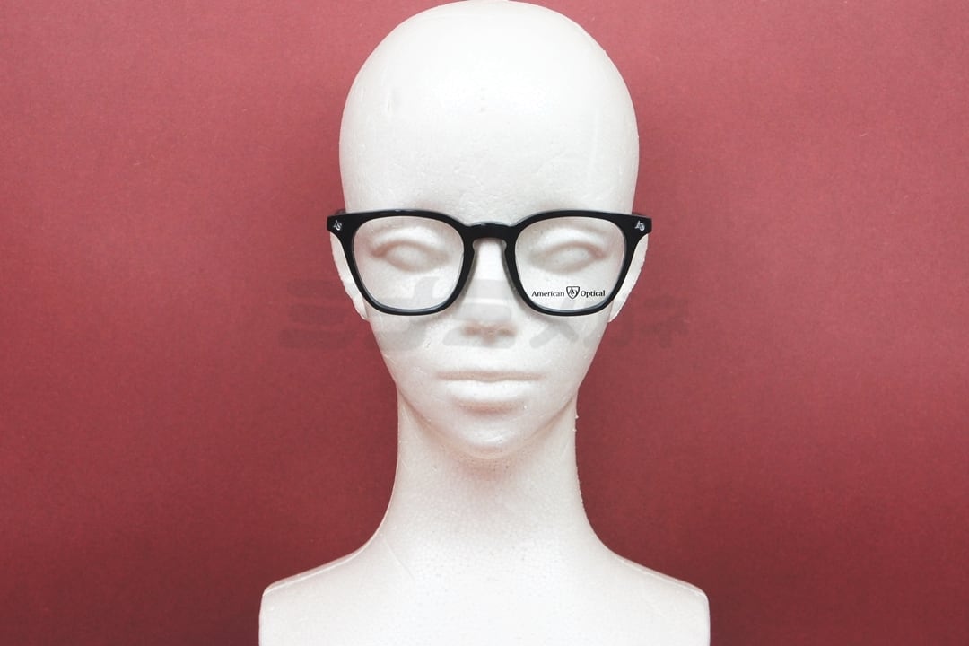 American Optical メガネ Explorer Col.Black ウェリントン American Optical メガネ Explorer Col.Black ウェリントン