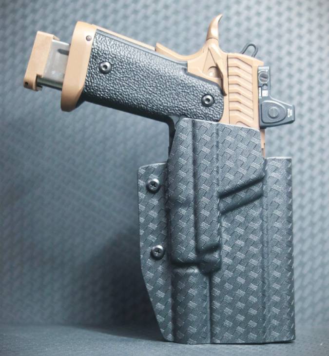 六七五 S&W M19 4 inch Combat magnum 専用 カイデックスホルスター 右