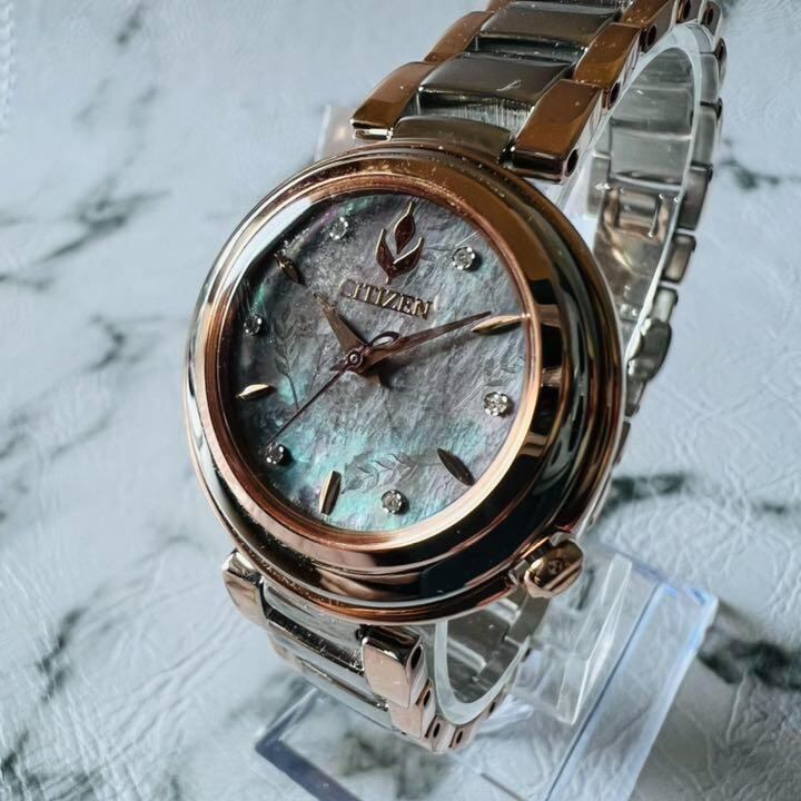 新品 定価6.4万円 シチズン  アナモデル腕時計 EM0586-51Y