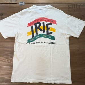1980's UCR JAMAICAN JAM PRINT T-SHIRT 【サイズ表記 L】   /  1980年代 カリフォルニア大学 JAMAICAN JAM 記念T