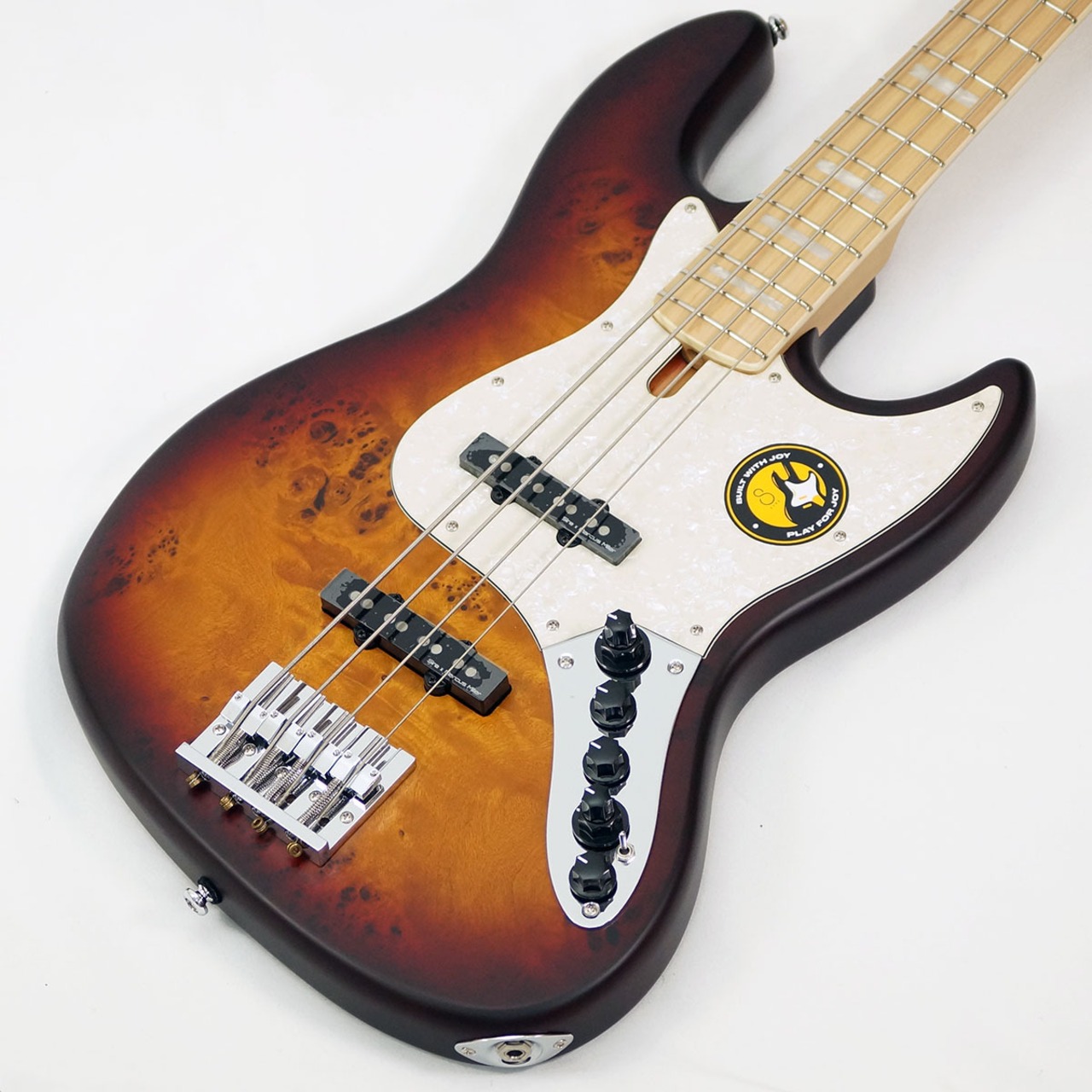 Sire Marcus Miller V7 Ash-4 Reissue "Poplar Burl Veneer Top" (TS.S/Tobacco Sunburst Satin) [ポプラ・バールTOP/スワンプ・アッシュBACKボディー 4弦ベース] [アウトレット特価品] 【お買い得セール品】