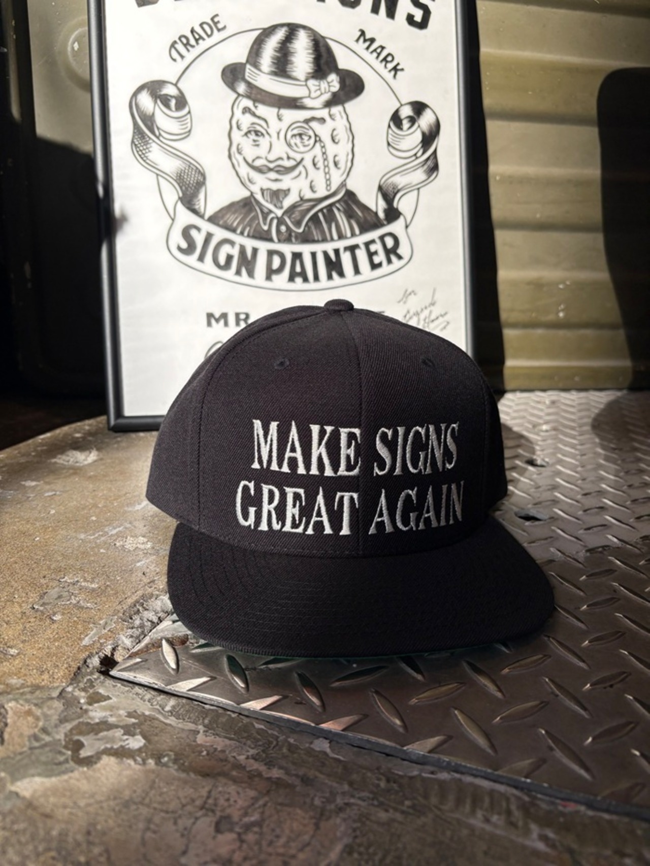 BEAT.F.P.G / MAKE SIGNS GREAT AGAIN BASE BALL CAP / CAP / キャップ / BLACK - 2