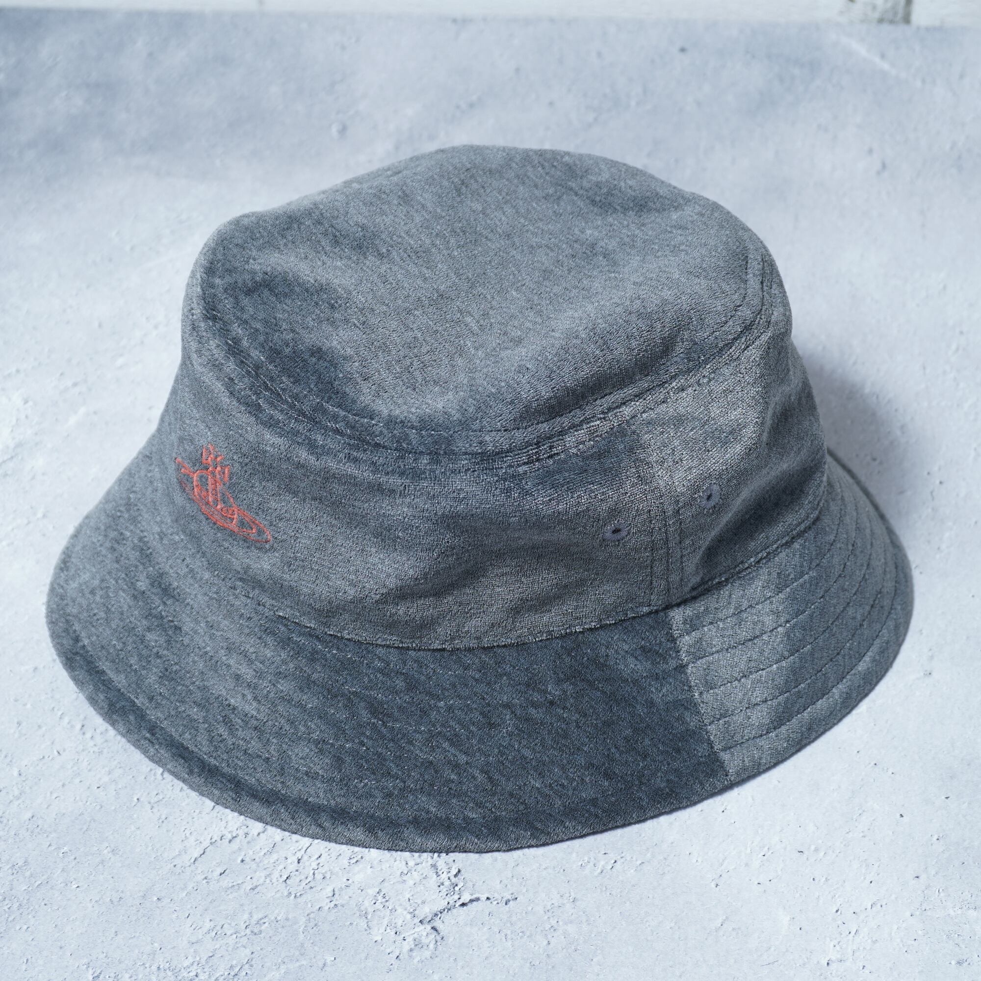 Vivienne Westwood バケットハット オーブロゴ ブラック ヴィヴィアン