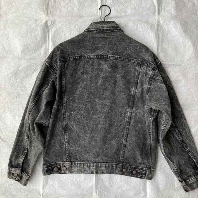Levi’s 70507-0253 デニムジャケット 先染めブラック 80s 画像6
