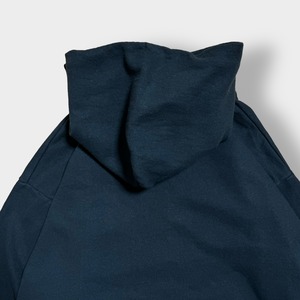 PORT&COMPANY アーチロゴ プリント スウェット パーカー プルオーバー フーディー northwest M us古着