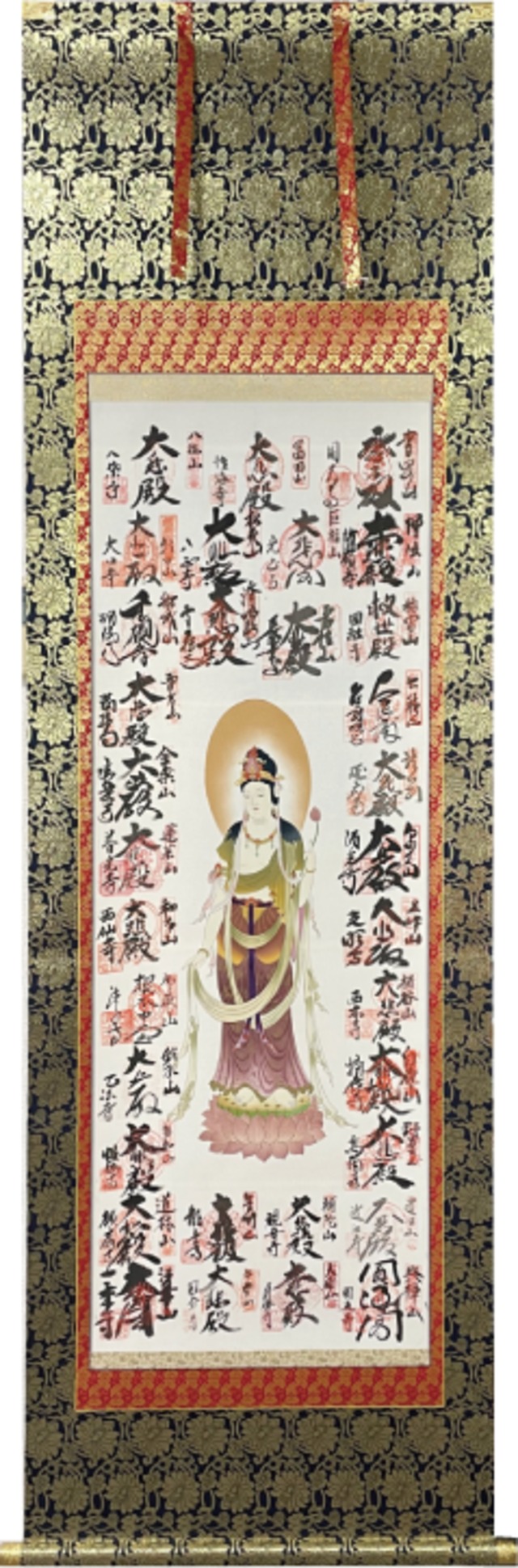 掛軸 箕輪春光 上高地 尺五立 | sankoshoji