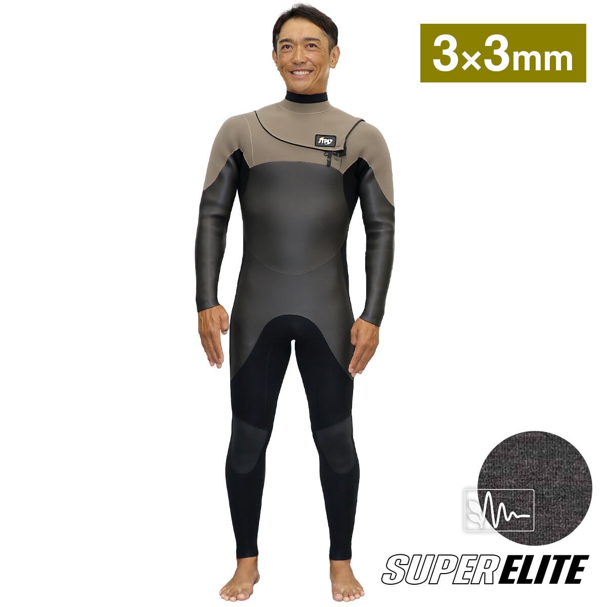 BE WET チェストジップ セミドライ メーカーMLサイズ BILLABONG 23-24 ビラボン セミドライ ウェットスーツ チェスト