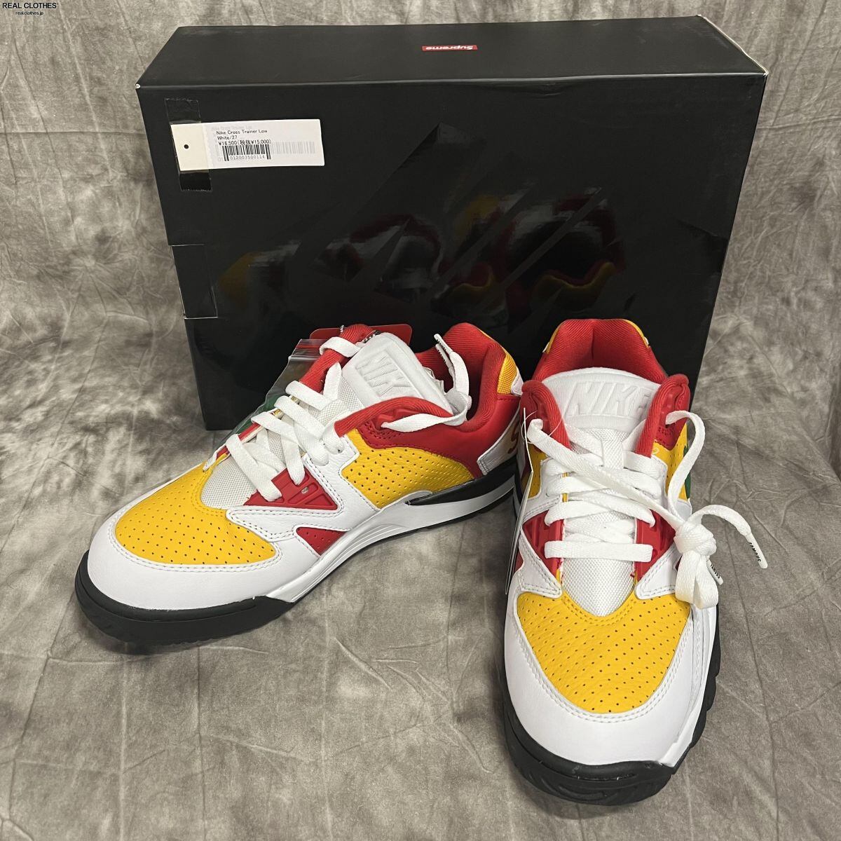 【未使用】Supreme×NIKE/シュプリーム×ナイキ AIR CROSS TRAINER 3 LOW/エア クロス トレーナー 3 ロー  CJ5291-100/27.0