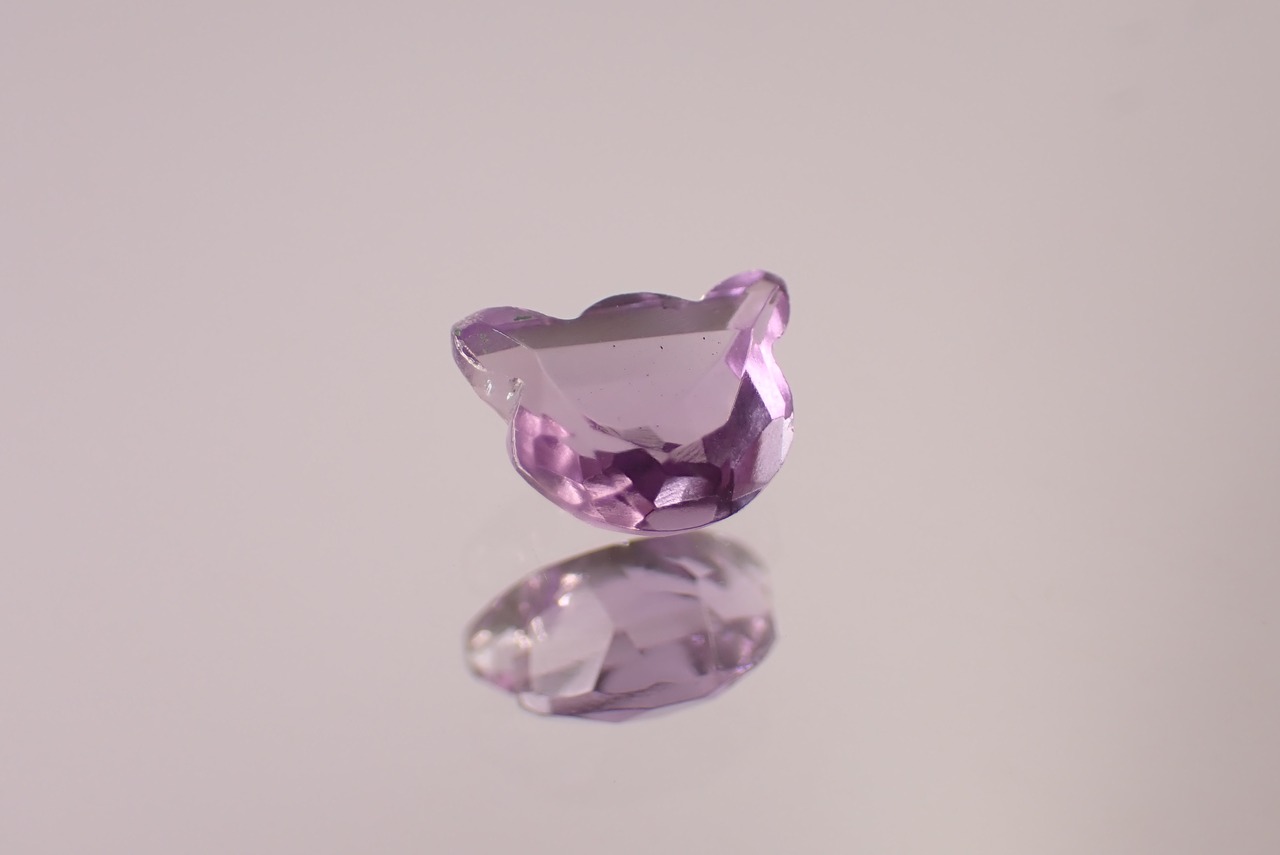 アメジスト(猫カット)　1.17ct　[D11‐543]