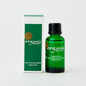 organic BOTANICS ピンクロータス＆ジャスミンフェイシャルエリクシール　30ml（オーガニック美容液）