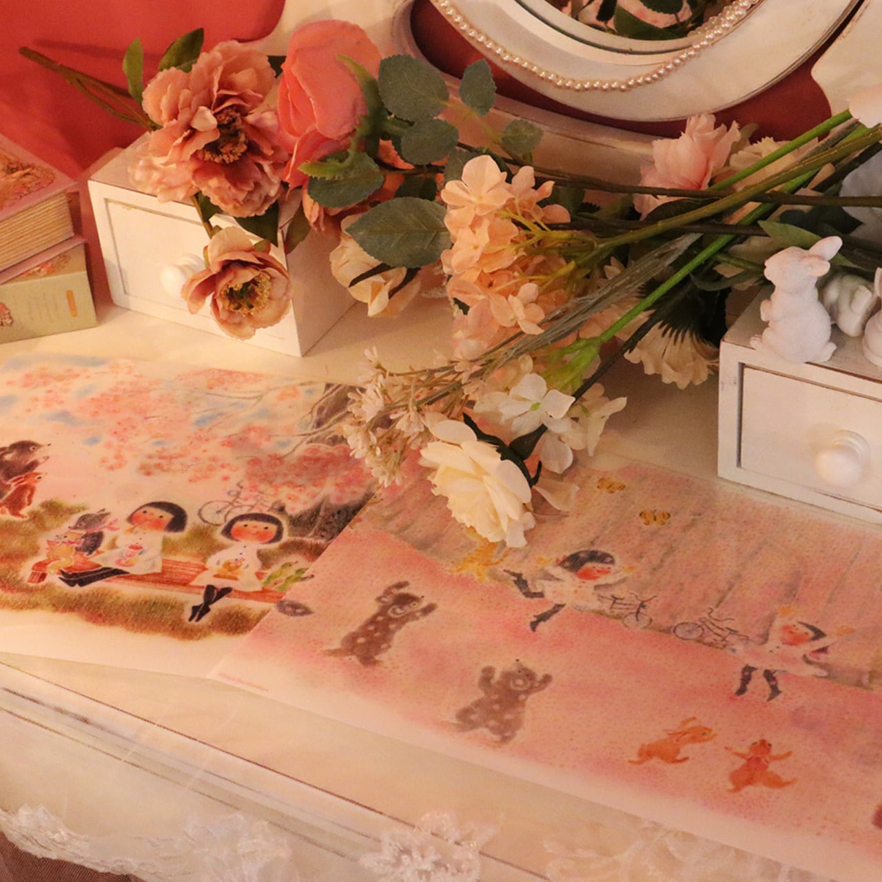 チリチリリさま専用　ARABIA サイマー　プレート25cm４枚 Alicekan STORE