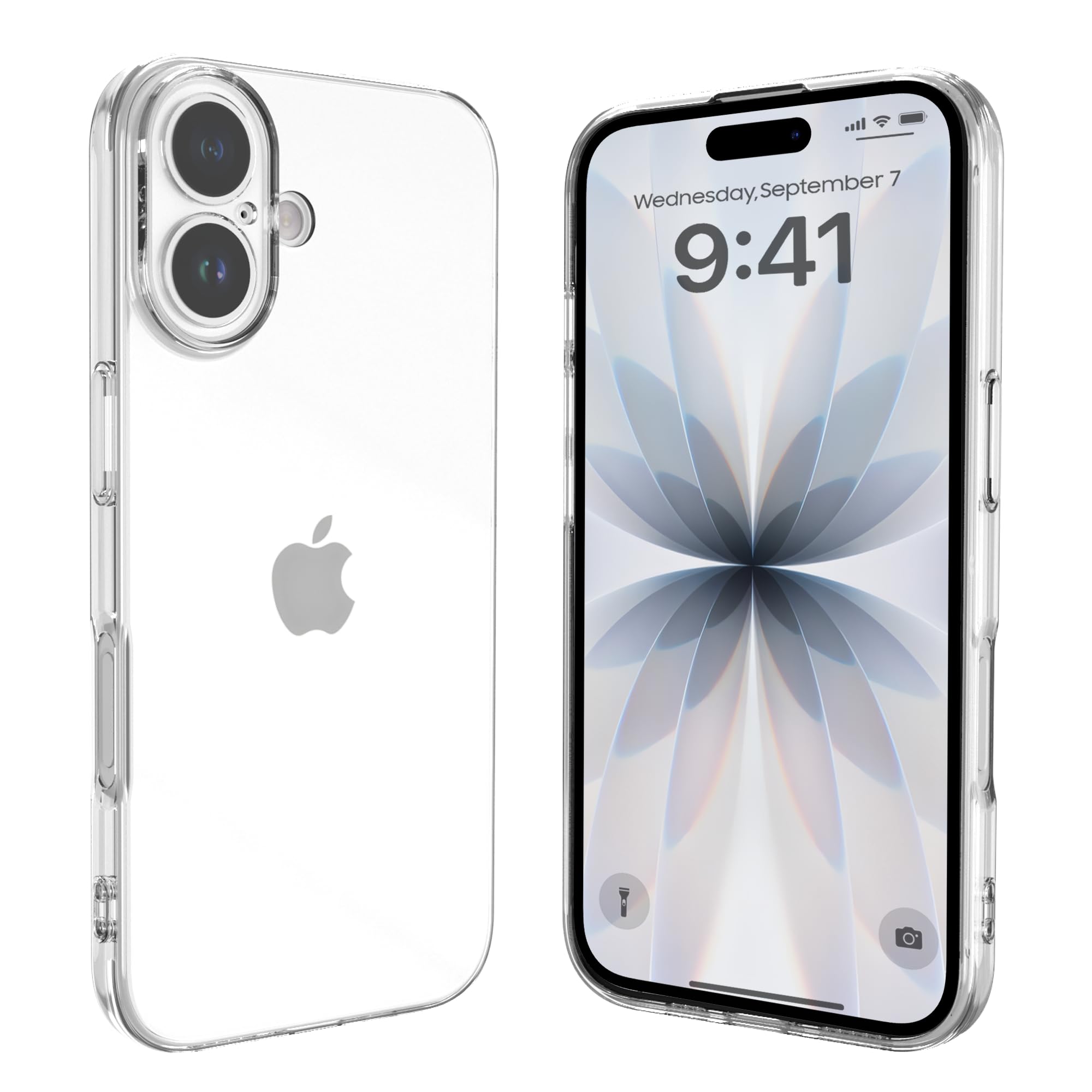 HAOFULAI iPhone 17 ケース クリア TPU 薄型 軽量 シンプル無地