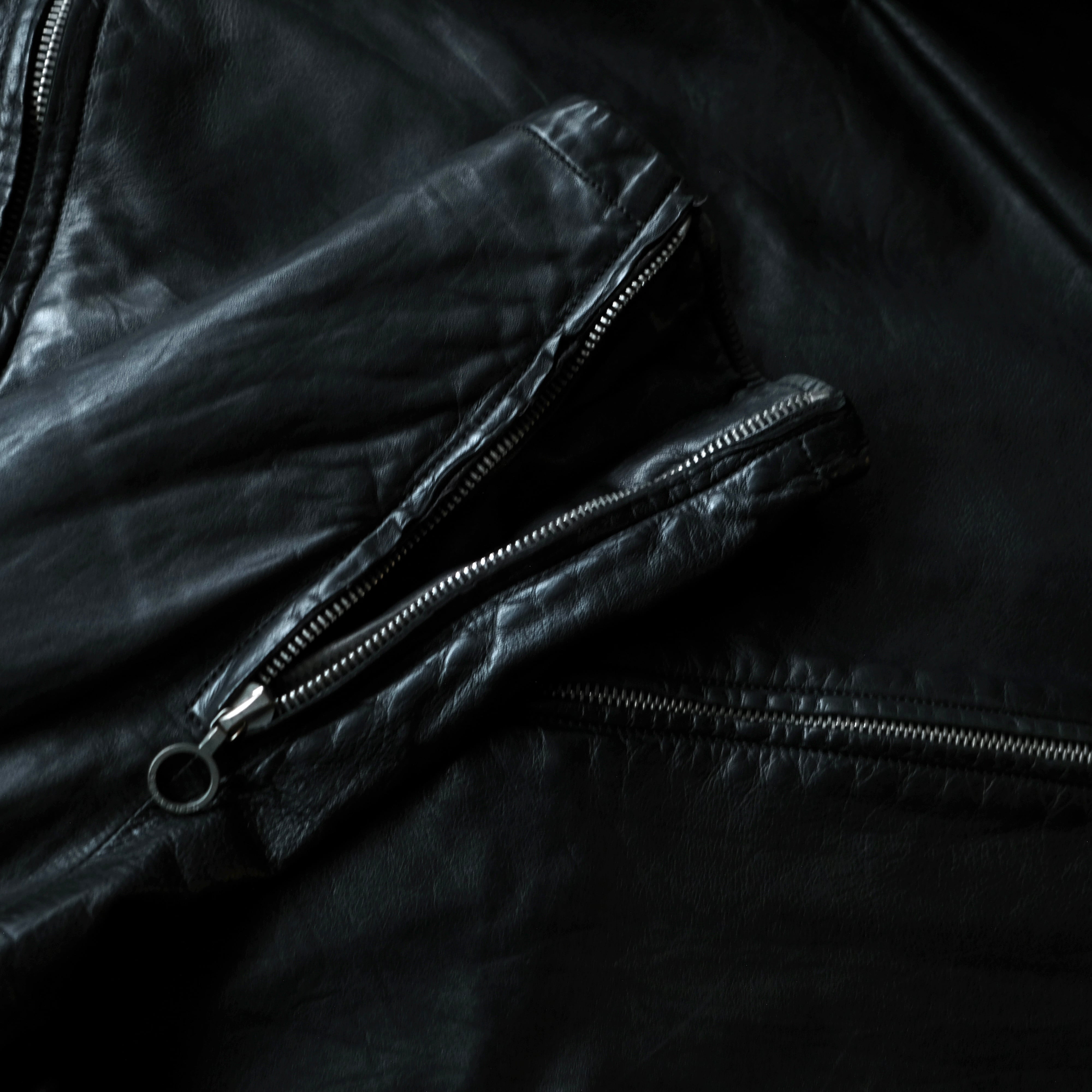 SERAPHIN LAMB SKIN 90s〜00s SINGLE RIDERS JACKET | safarionline