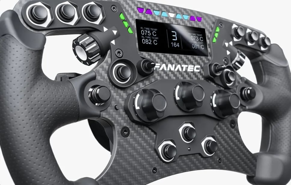 FANATEC／国内正規代理店】ClubSport Steering Wheel Formula V3 + QR2