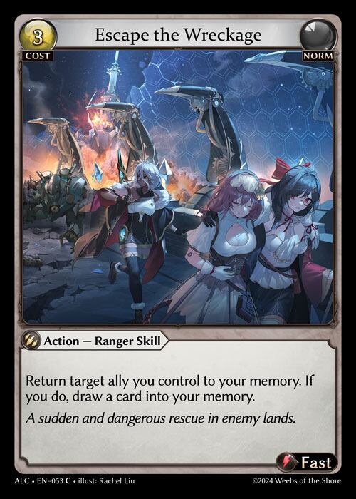【ALC】:Escape the Wreckage / ALC-053