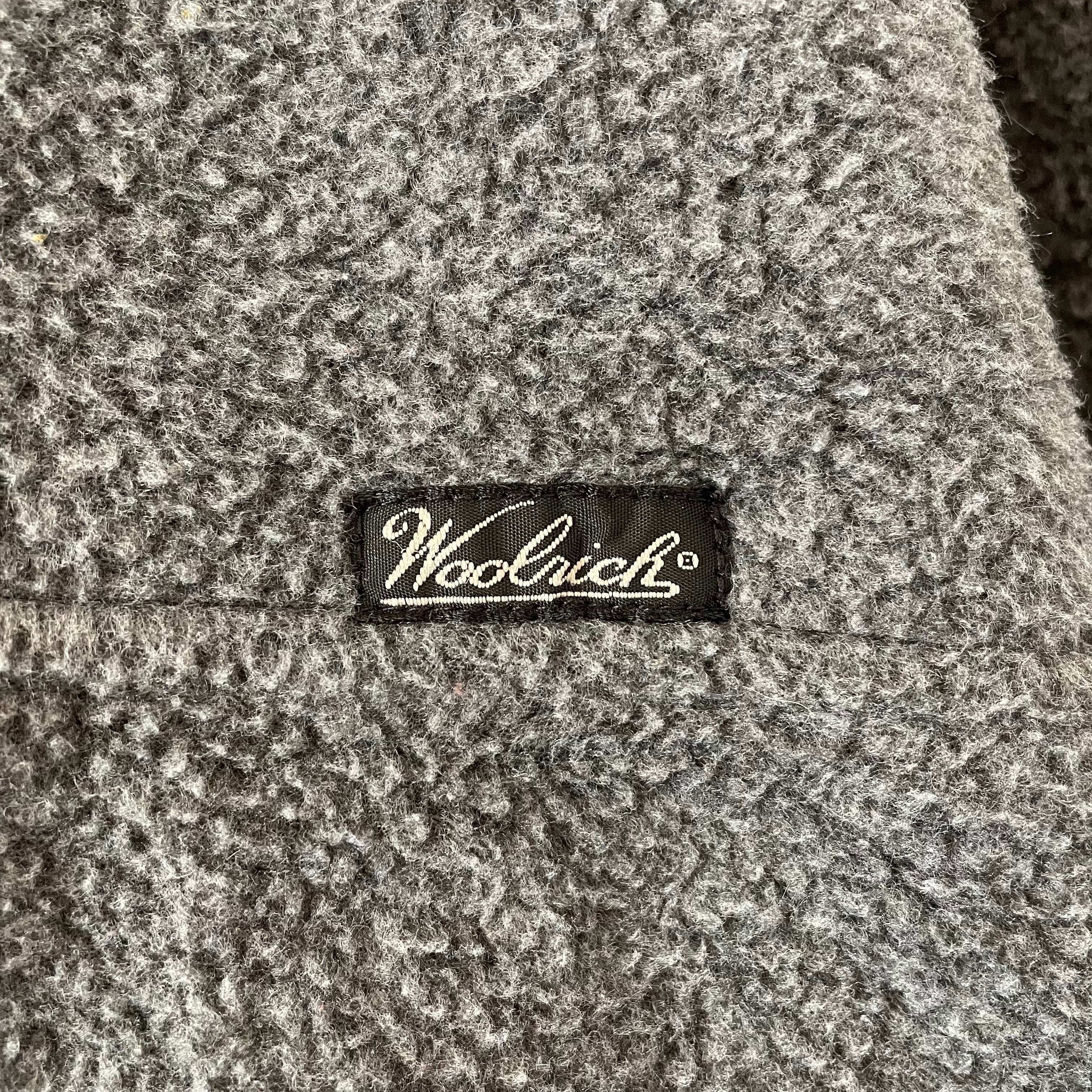 Woolrich】USA製 ハーフスナップ フリースジャケット プルオーバー ...