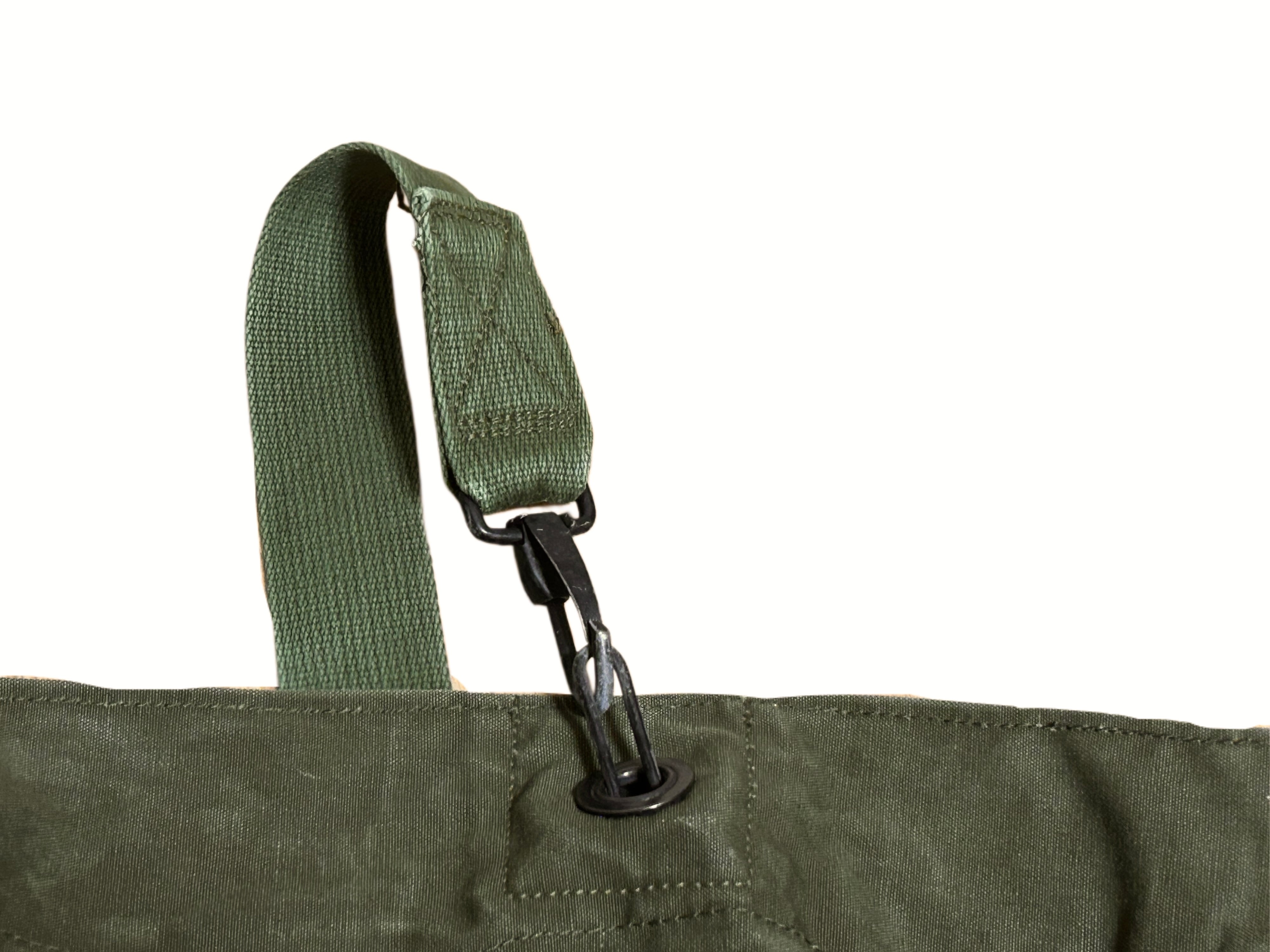 ステンシル 70s ビンテージ US ARMY 米軍 実物 ダッフルバッグ | BACK