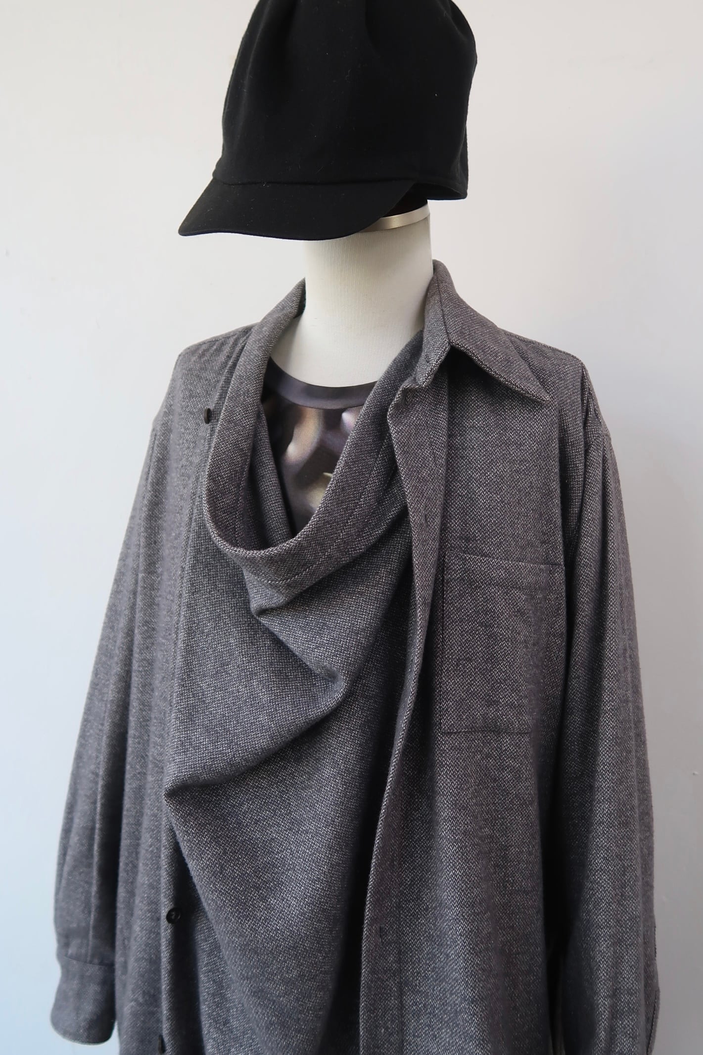 bless n° ショール付きシャツ ブレス BLESS N°51 N51 ブランケット